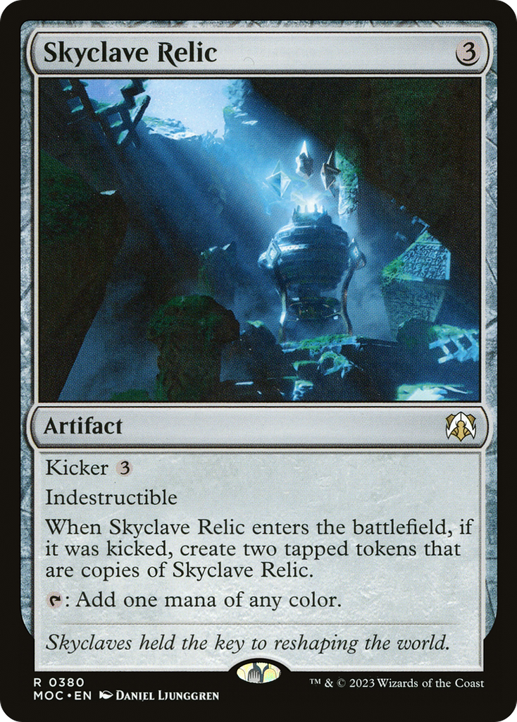 Magic: The Gathering - Skyclave Relic - March of the Machine Commander
