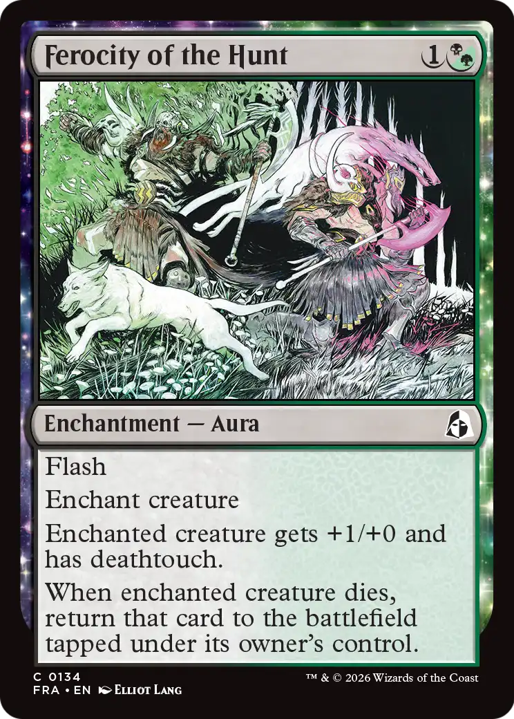 Magic: The Gathering - Ferocity of the Hunt - Reality Fracture