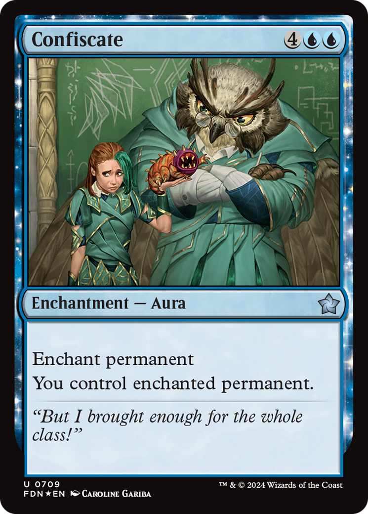 Magic: The Gathering - Confiscate Foil - Foundations