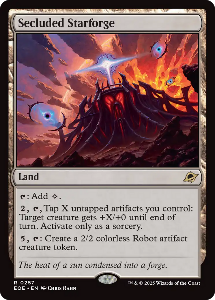 Magic: The Gathering - Secluded Starforge - Edge of Eternities