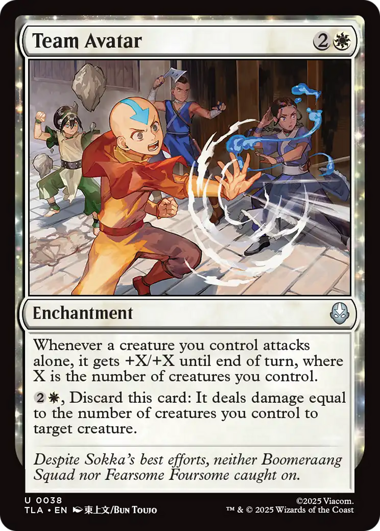 Magic: The Gathering - Team Avatar Foil - Avatar: The Last Airbender