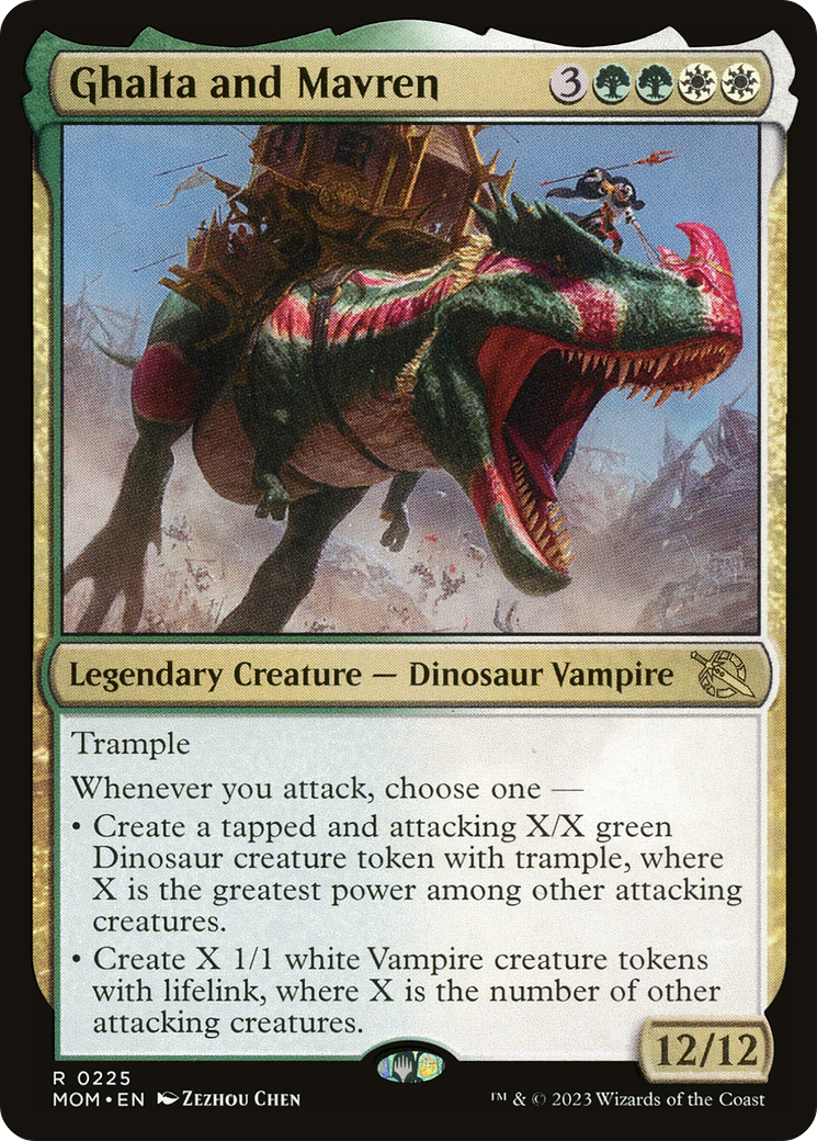 Magic: The Gathering - Ghalta and Mavren Foil - March of the Machine