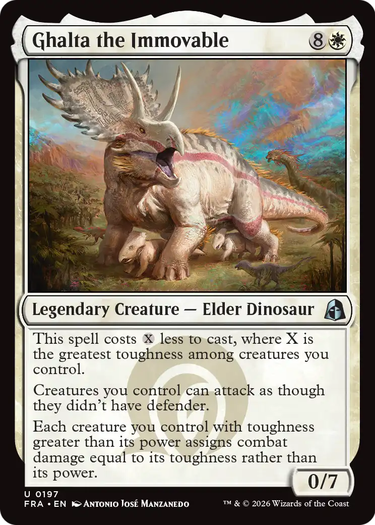 Magic: The Gathering - Ghalta the Immovable - Reality Fracture