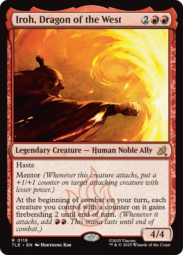 Magic: The Gathering - Iroh, Dragon of the West - Avatar: The Last Airbender Eternal