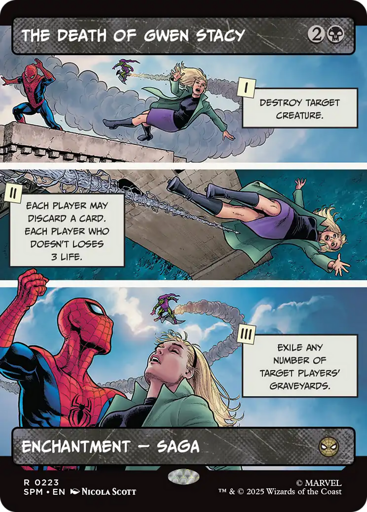 Magic: The Gathering - The Death of Gwen Stacy - Marvel's Spider-Man