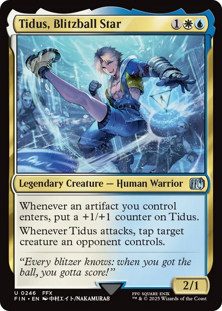 Magic: The Gathering - Tidus, Blitzball Star Foil - Final Fantasy