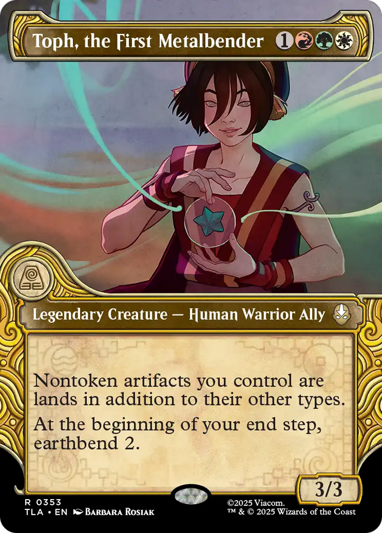 Magic: The Gathering - Toph, the First Metalbender Foil - Avatar: The Last Airbender