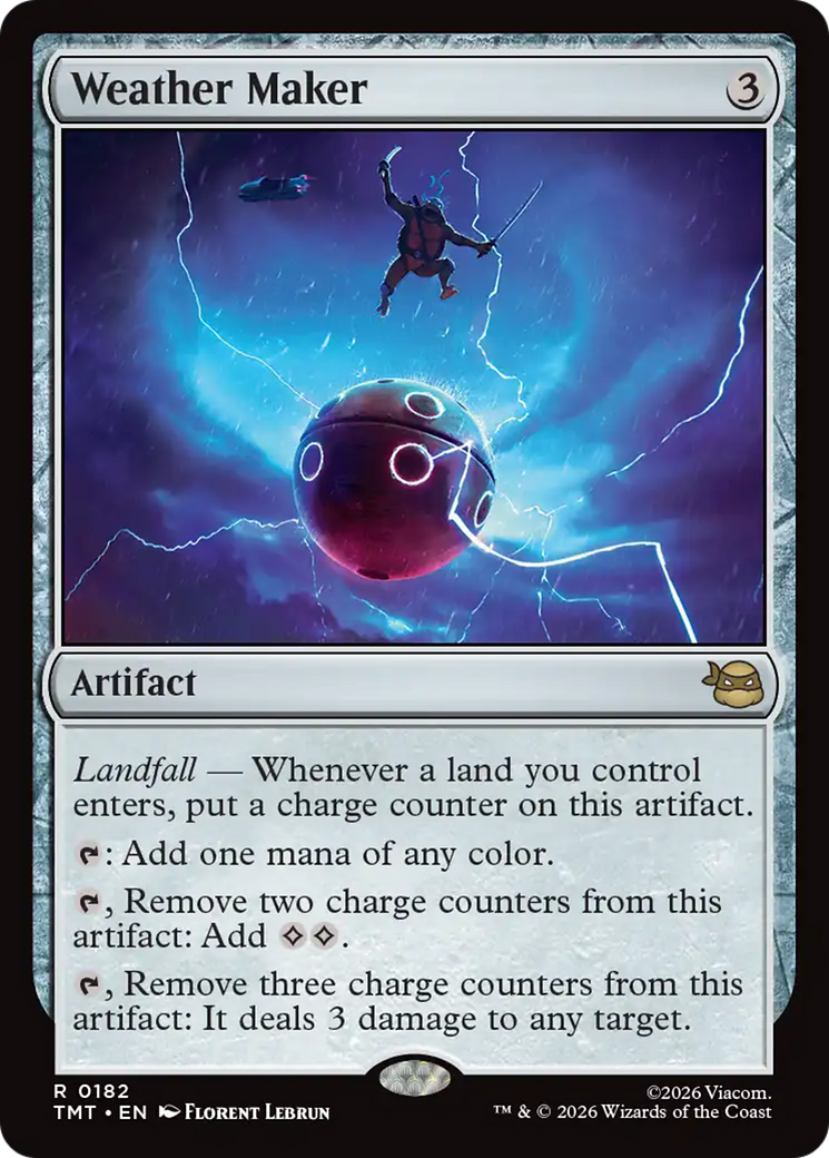 Magic: The Gathering - Weather Maker Foil - Teenage Mutant Ninja Turtles