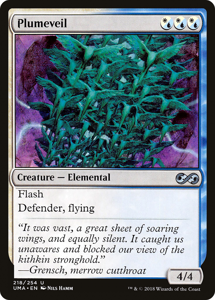 Magic: The Gathering - Plumeveil Foil - Ultimate Masters