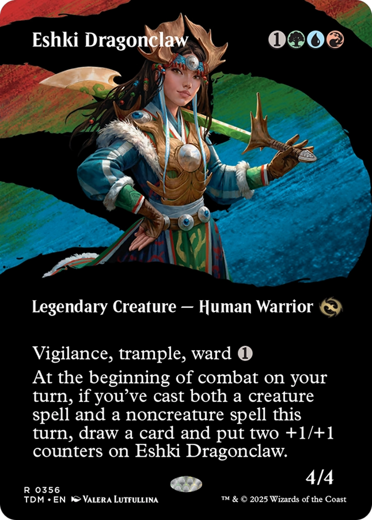 Magic: The Gathering - Eshki Dragonclaw Foil - Tarkir: Dragonstorm