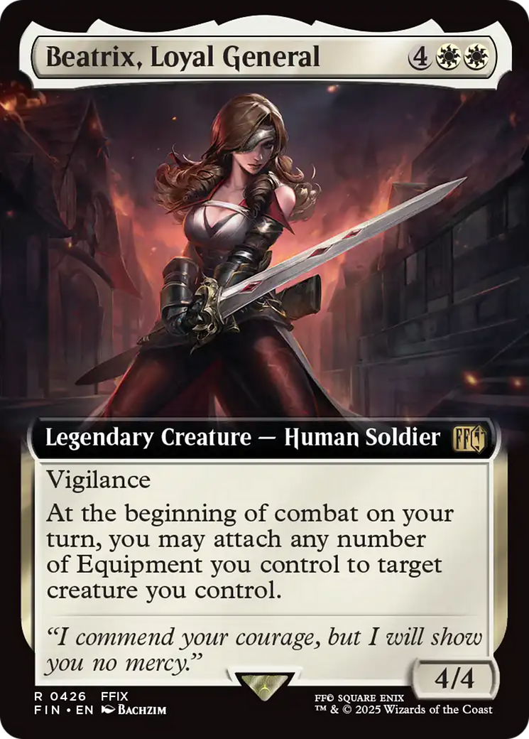 Magic: The Gathering - Beatrix, Loyal General Foil - Final Fantasy