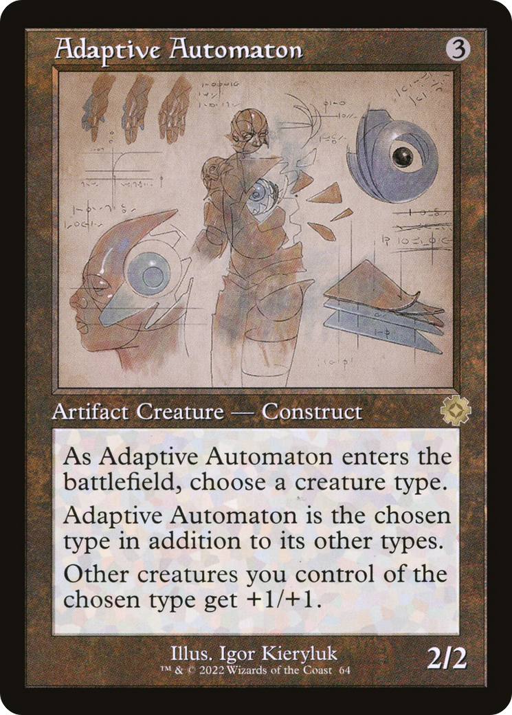 Magic: The Gathering - Adaptive Automaton - The Brothers' War Retro Artifacts