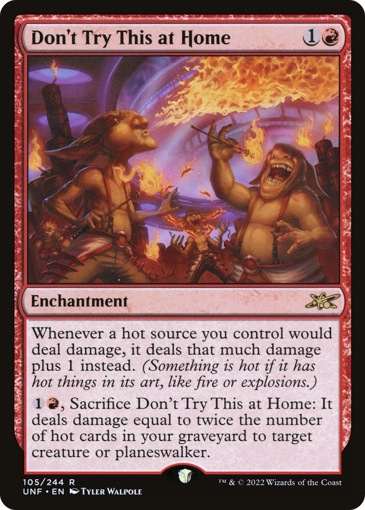 Magic: The Gathering - Don't Try This at Home - Unfinity