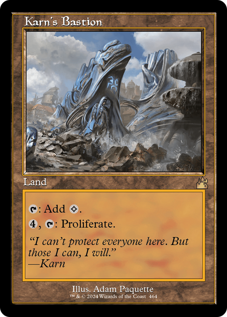 Magic: The Gathering - Karn's Bastion - Ravnica Remastered