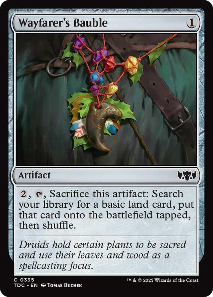 Magic: The Gathering - Wayfarer's Bauble - Tarkir: Dragonstorm Commander