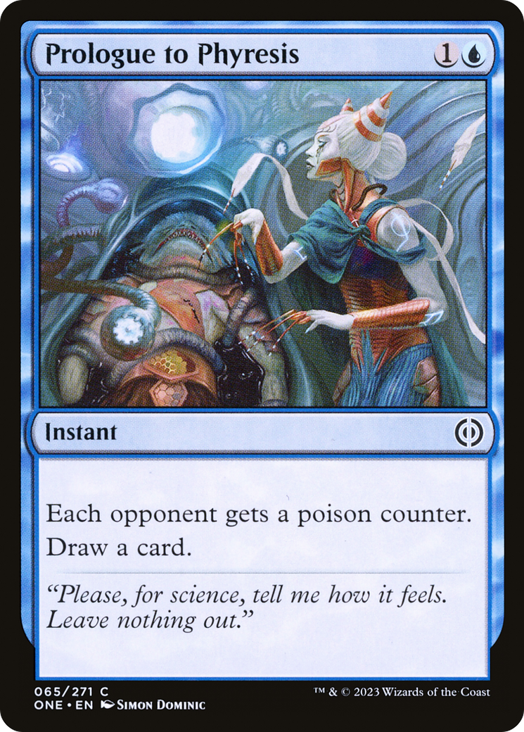 Magic: The Gathering - Prologue to Phyresis Foil - Phyrexia: All Will Be One