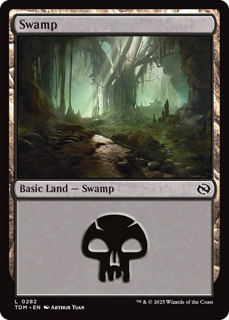 Magic: The Gathering - Swamp - Tarkir: Dragonstorm