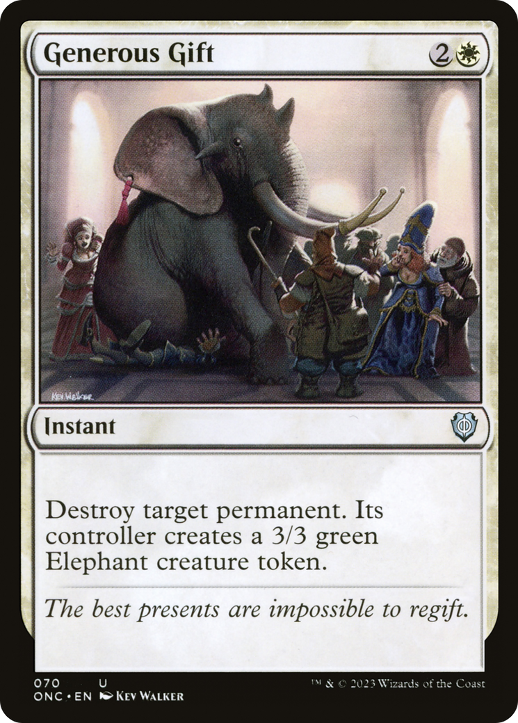 Magic: The Gathering - Generous Gift - Phyrexia: All Will Be One Commander