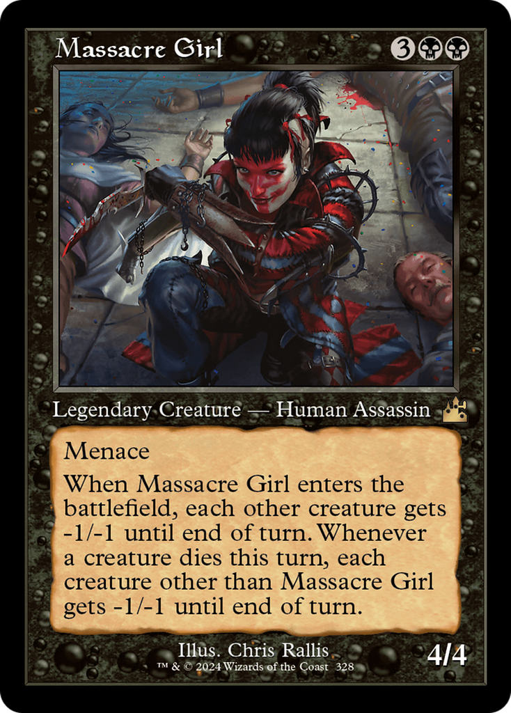Magic: The Gathering - Massacre Girl - Ravnica Remastered