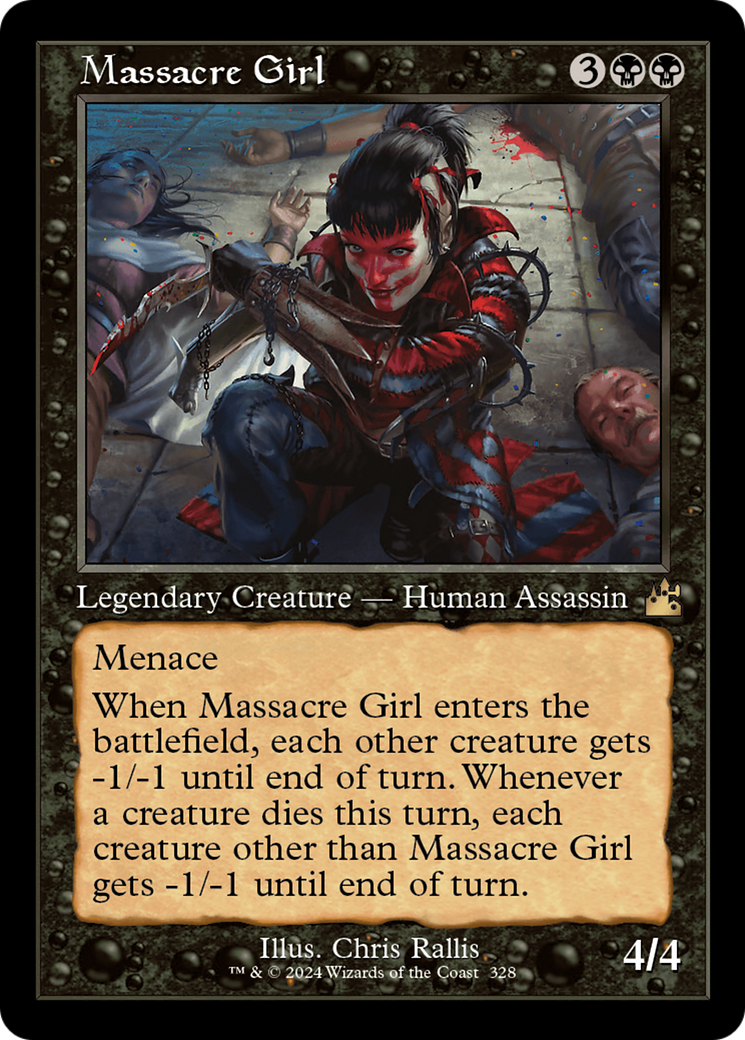 Magic: The Gathering - Massacre Girl Foil - Ravnica Remastered