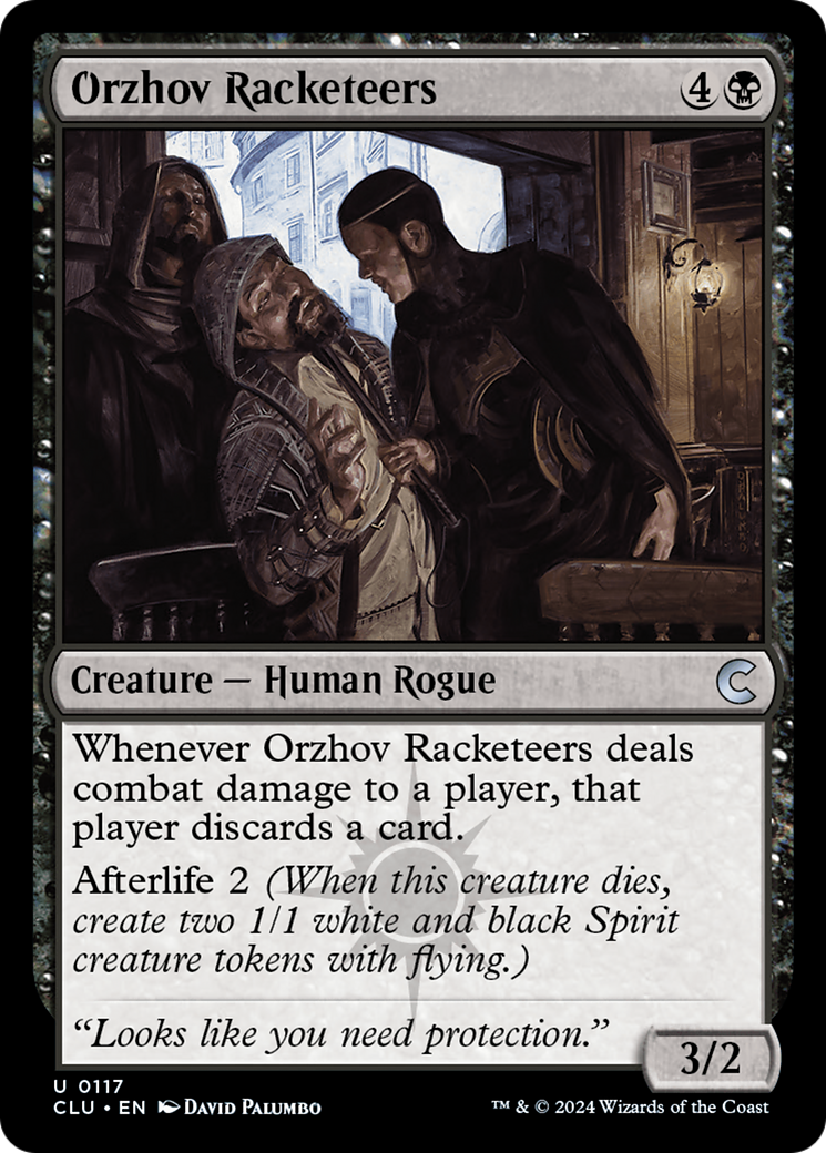 Magic: The Gathering - Orzhov Racketeers - Ravnica: Clue Edition