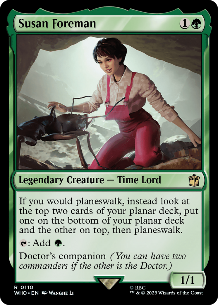 Magic: The Gathering - Susan Foreman - Doctor Who