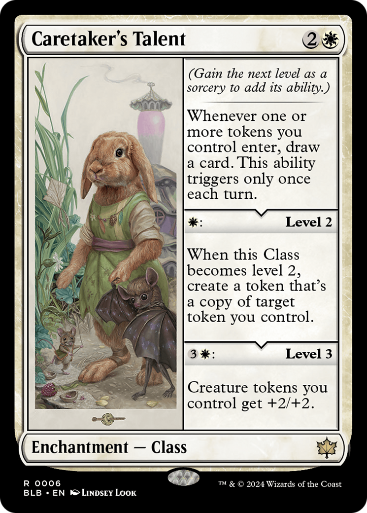 Magic: The Gathering - Caretaker's Talent - Bloomburrow