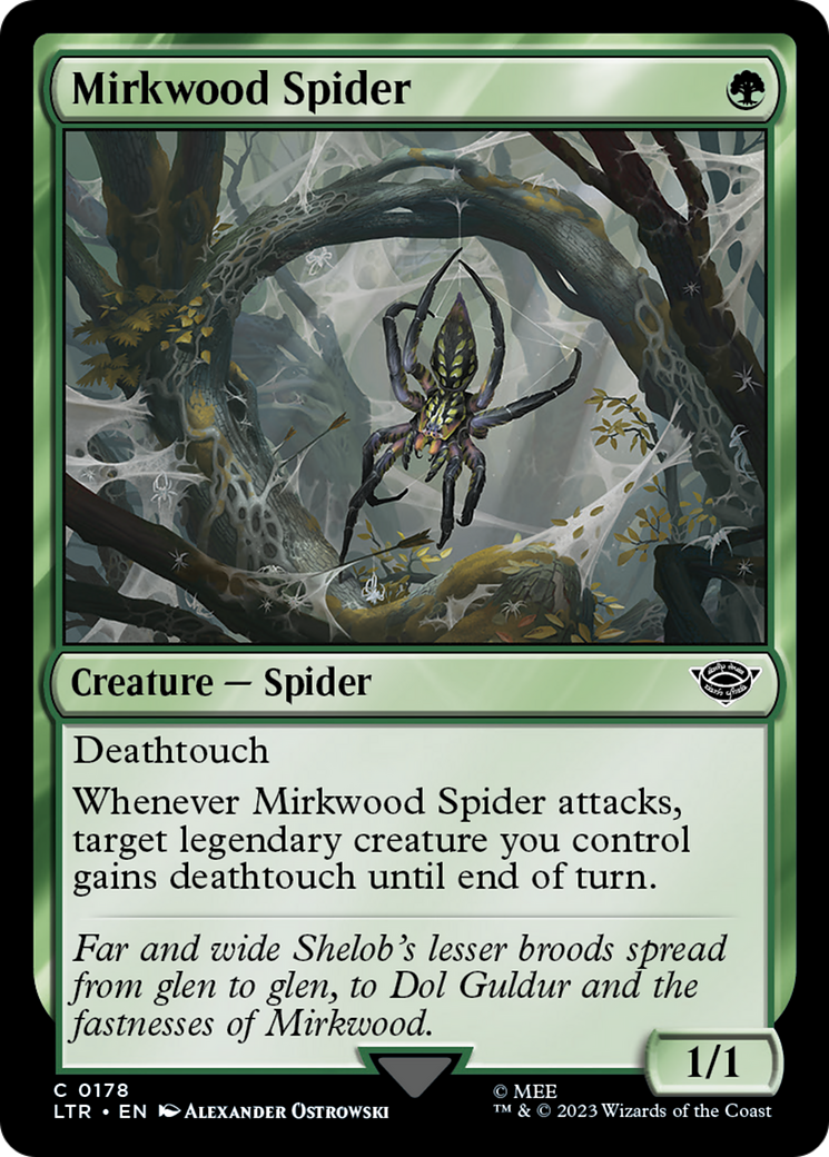 Magic: The Gathering - Mirkwood Spider - The Lord of the Rings: Tales of Middle-earth
