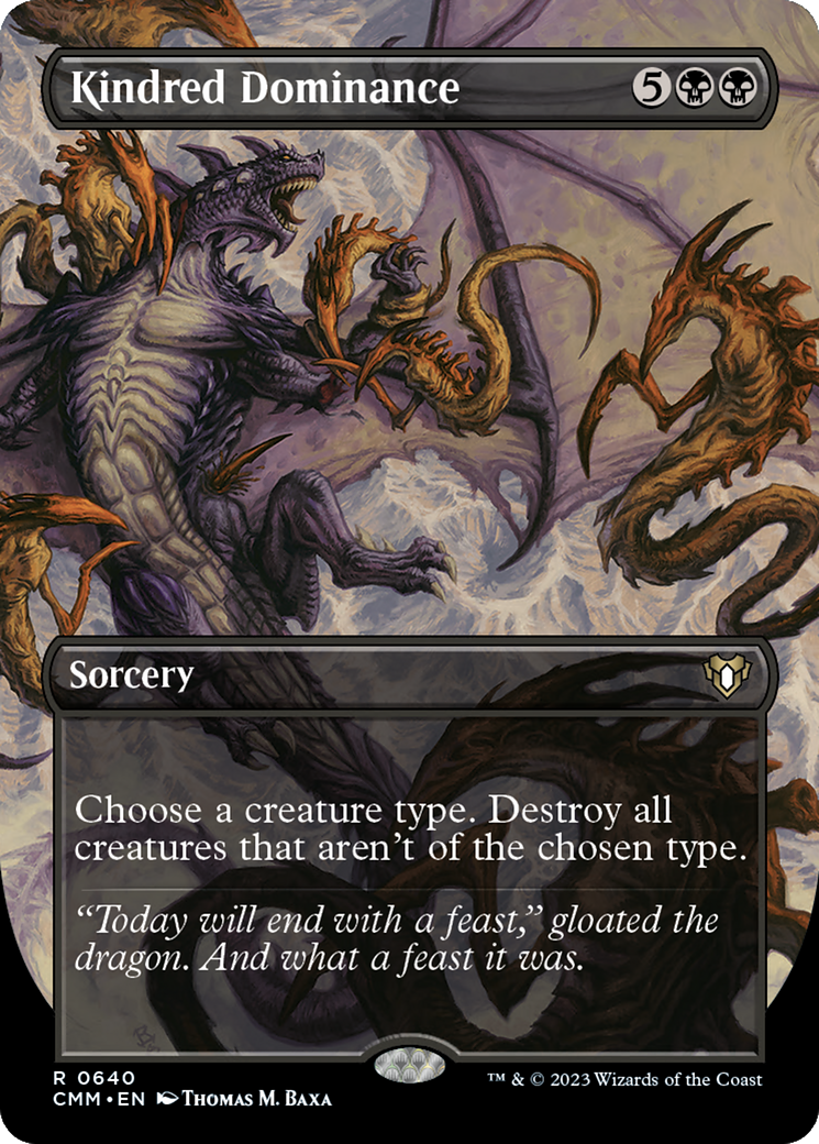 Magic: The Gathering - Kindred Dominance - Commander Masters