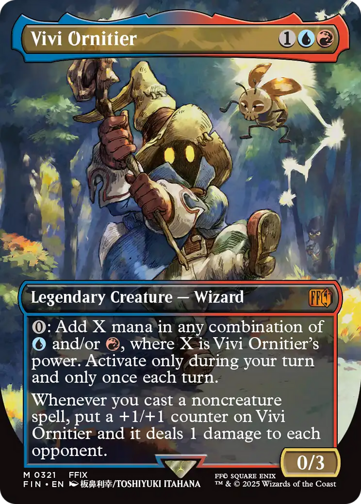 Magic: The Gathering - Vivi Ornitier Foil - Final Fantasy