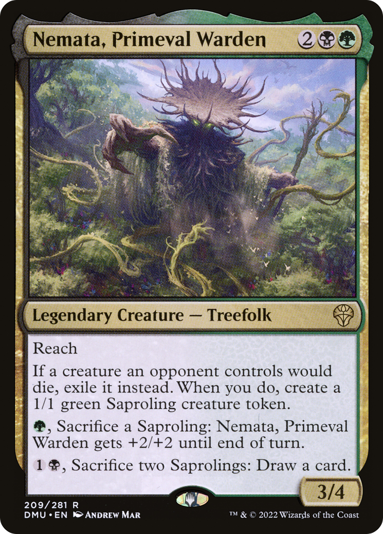 Magic: The Gathering - Nemata, Primeval Warden - Dominaria United