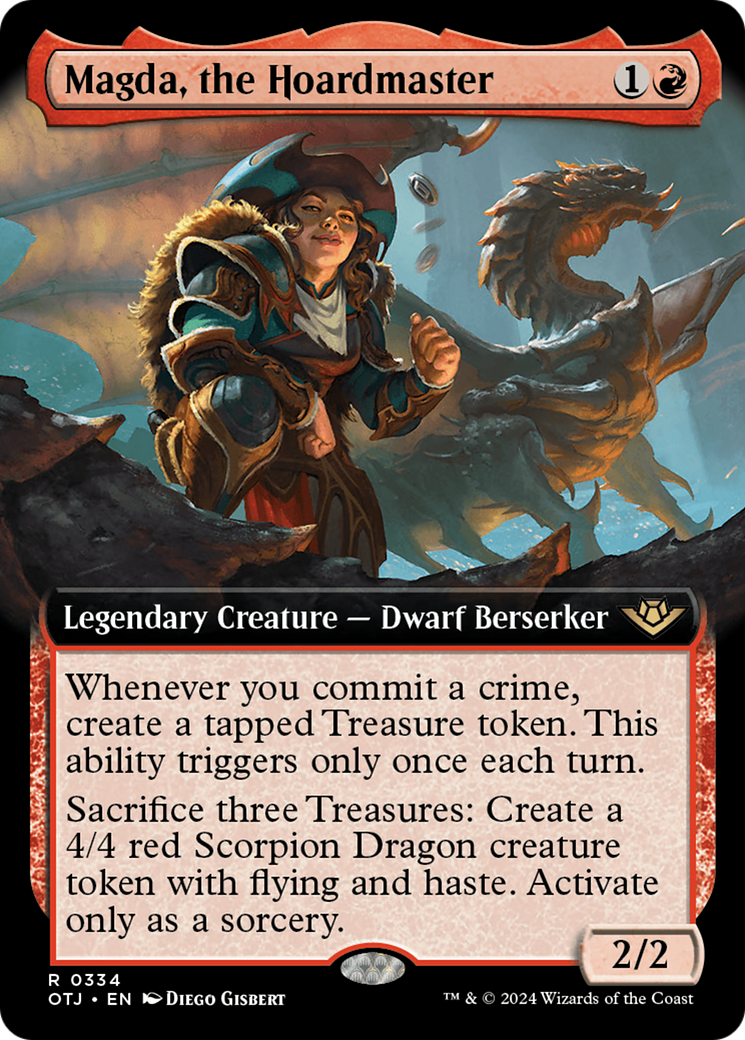 Magic: The Gathering - Magda, the Hoardmaster Foil - Outlaws of Thunder Junction