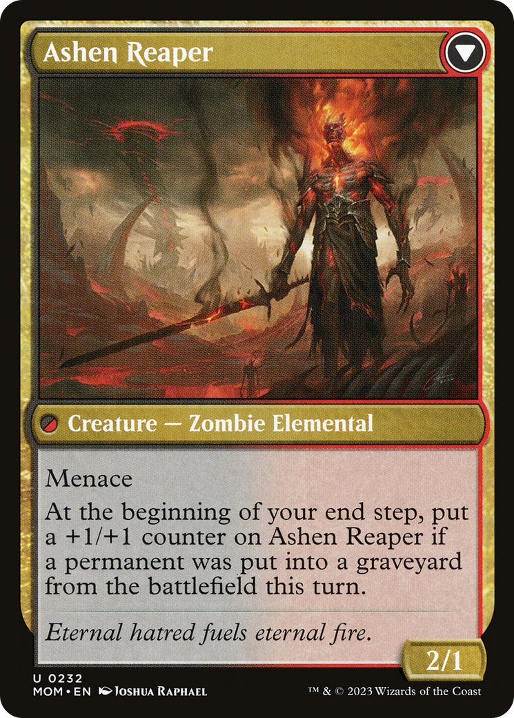 Magic: The Gathering - Invasion of Azgol // Ashen Reaper - March of the Machine