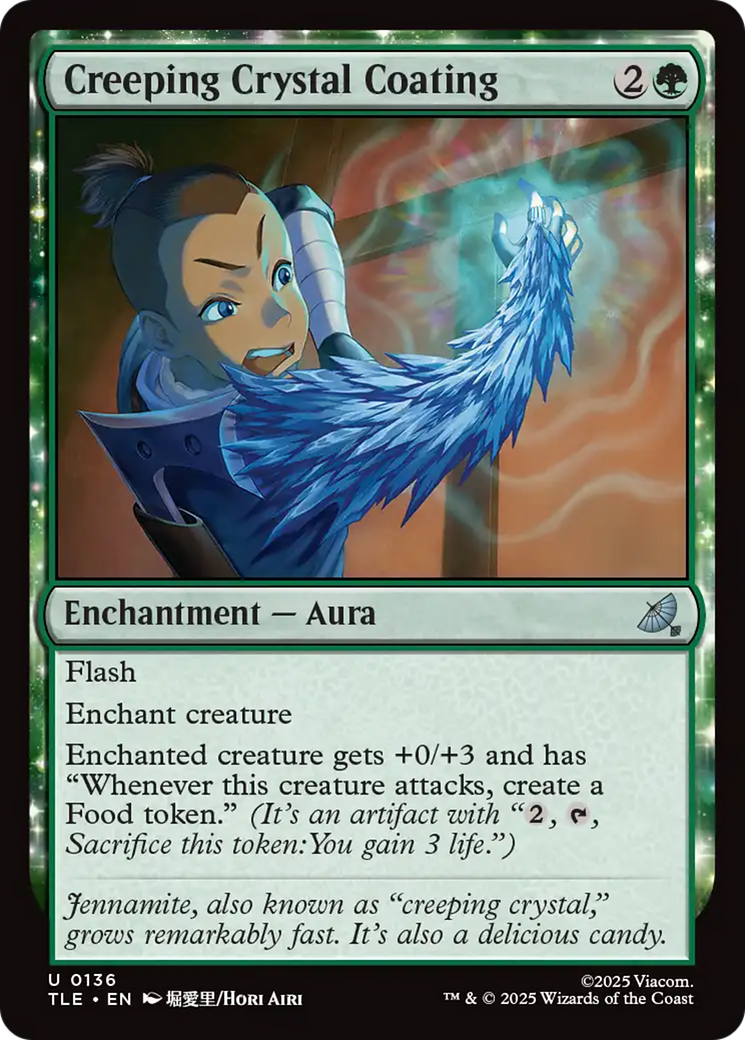 Magic: The Gathering - Creeping Crystal Coating - Avatar: The Last Airbender Eternal