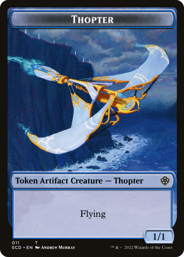 Magic: The Gathering - Thopter Token - Starter Commander Deck Tokens