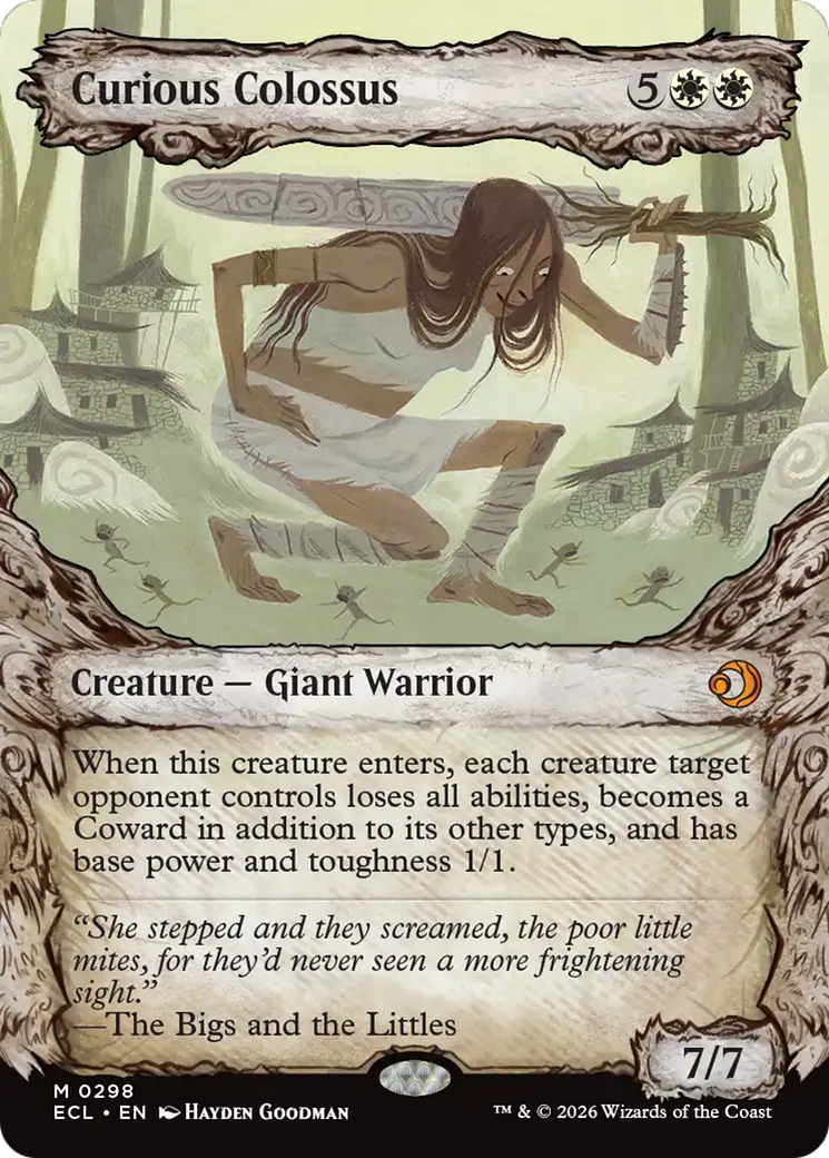 Magic: The Gathering - Curious Colossus Foil - Lorwyn Eclipsed
