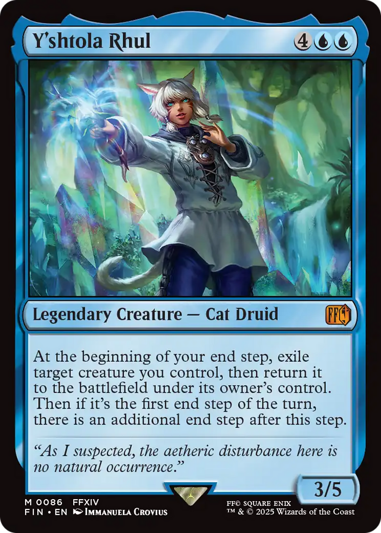 Magic: The Gathering - Y'shtola Rhul Foil - Final Fantasy
