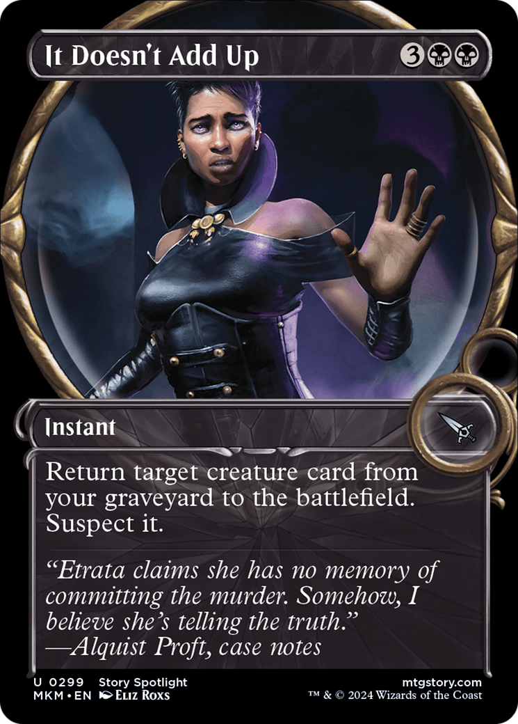 Magic: The Gathering - It Doesn't Add Up - Murders at Karlov Manor