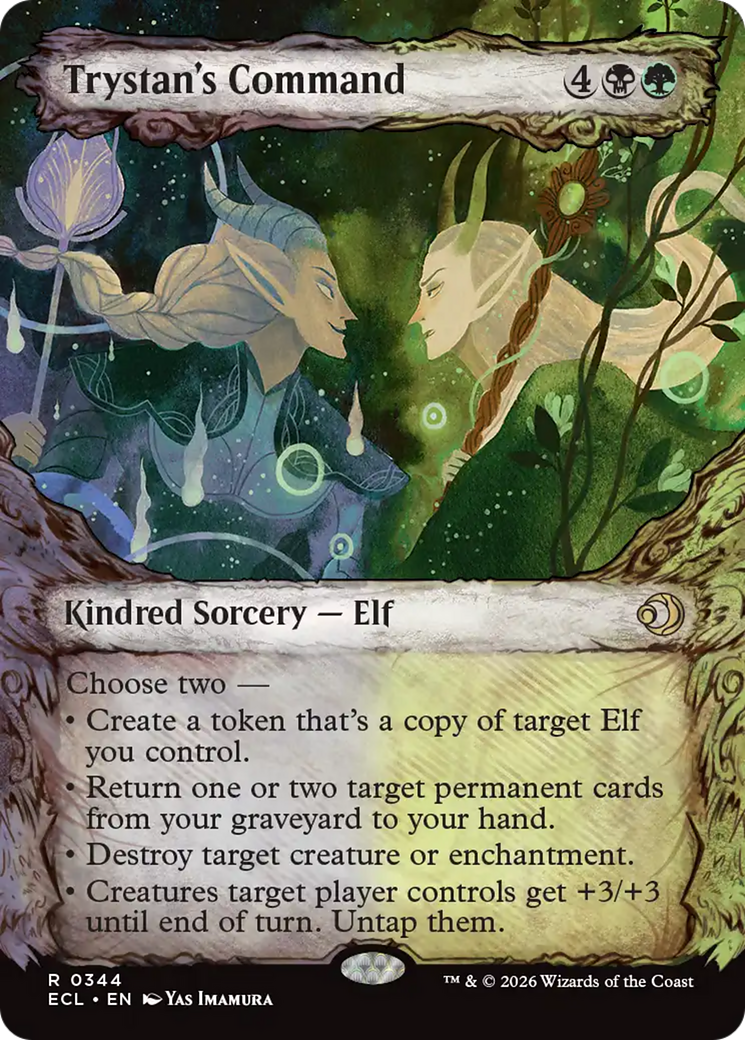 Magic: The Gathering - Trystan's Command - Lorwyn Eclipsed
