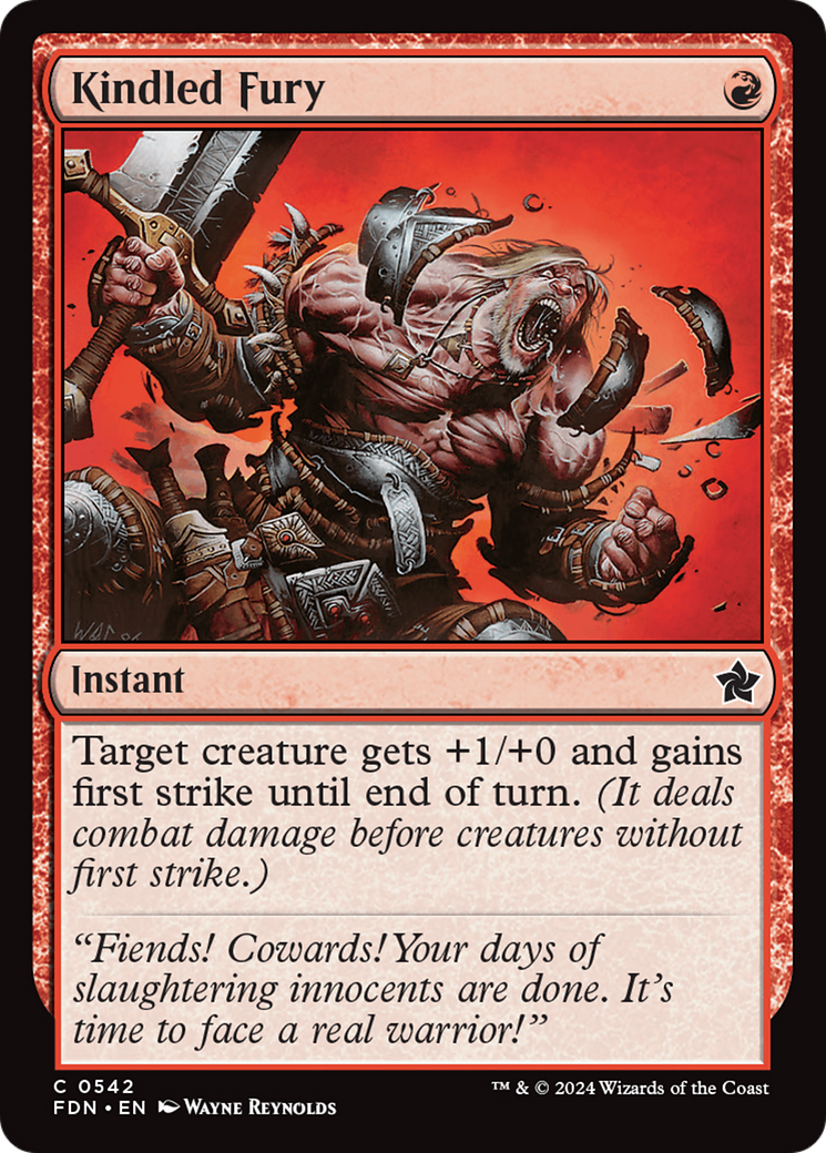 Magic: The Gathering - Kindled Fury - Foundations