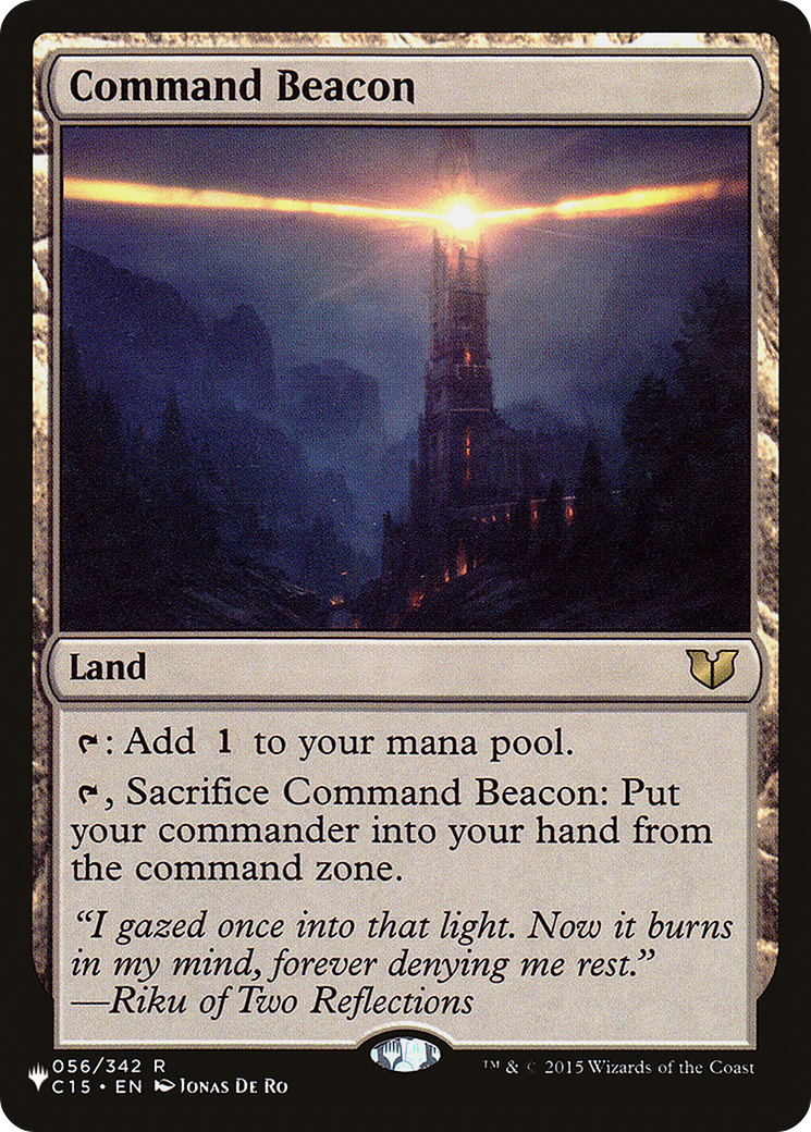 Magic: The Gathering - Command Beacon - The List