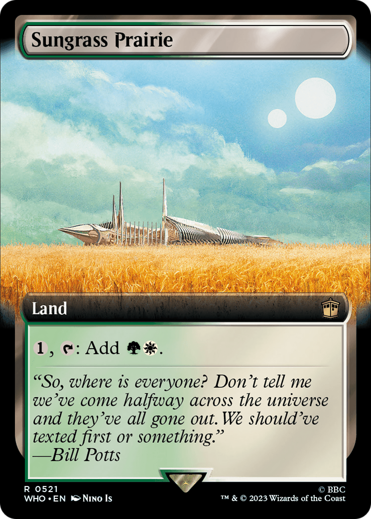 Magic: The Gathering - Sungrass Prairie - Doctor Who