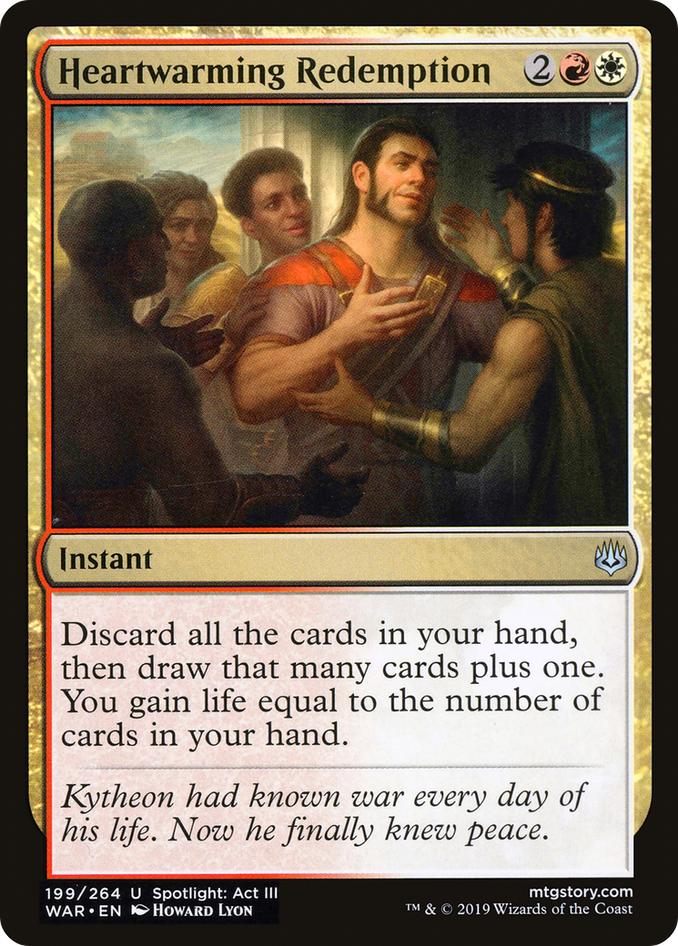 Magic: The Gathering - Heartwarming Redemption Foil - War of the Spark