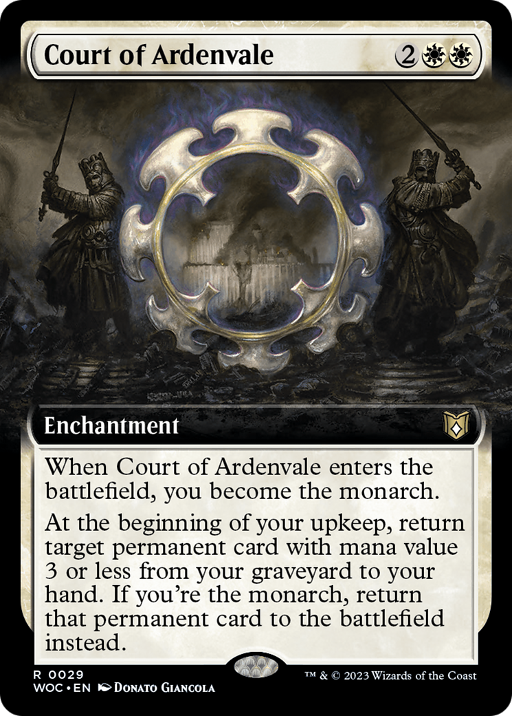 Magic: The Gathering - Court of Ardenvale Foil - Wilds of Eldraine Commander