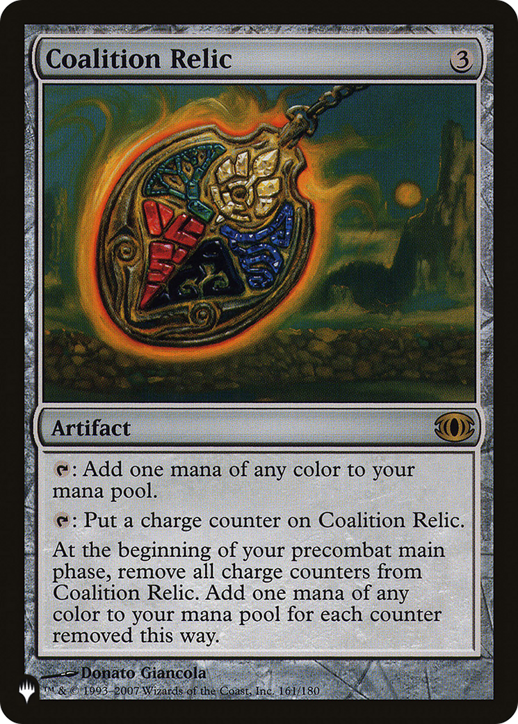 Magic: The Gathering - Coalition Relic - The List