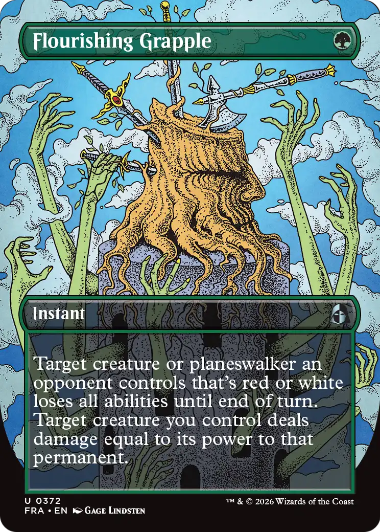 Magic: The Gathering - Flourishing Grapple - Reality Fracture