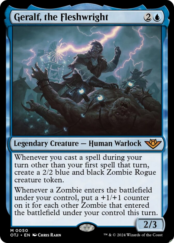 Magic: The Gathering - Geralf, the Fleshwright - Outlaws of Thunder Junction