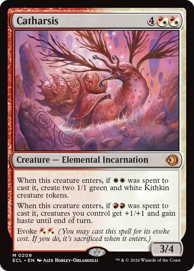 Magic: The Gathering - Catharsis Foil - Lorwyn Eclipsed