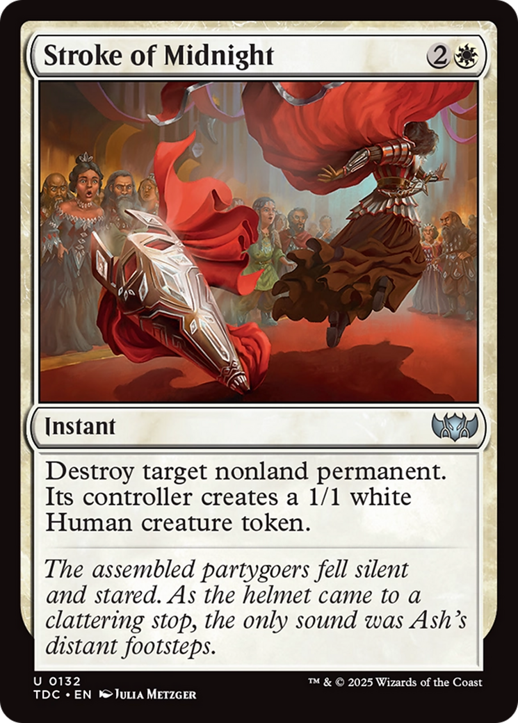 Magic: The Gathering - Stroke of Midnight - Tarkir: Dragonstorm Commander