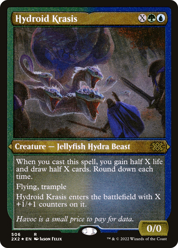 Magic: The Gathering - Hydroid Krasis Foil - Double Masters 2022